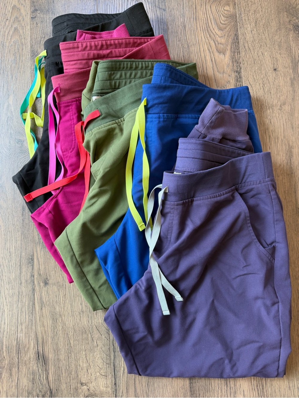 Figs Zamora Jogger Scrubs Bottom Women’s XL Lot Of 5 Rare Colors Nurse Pants